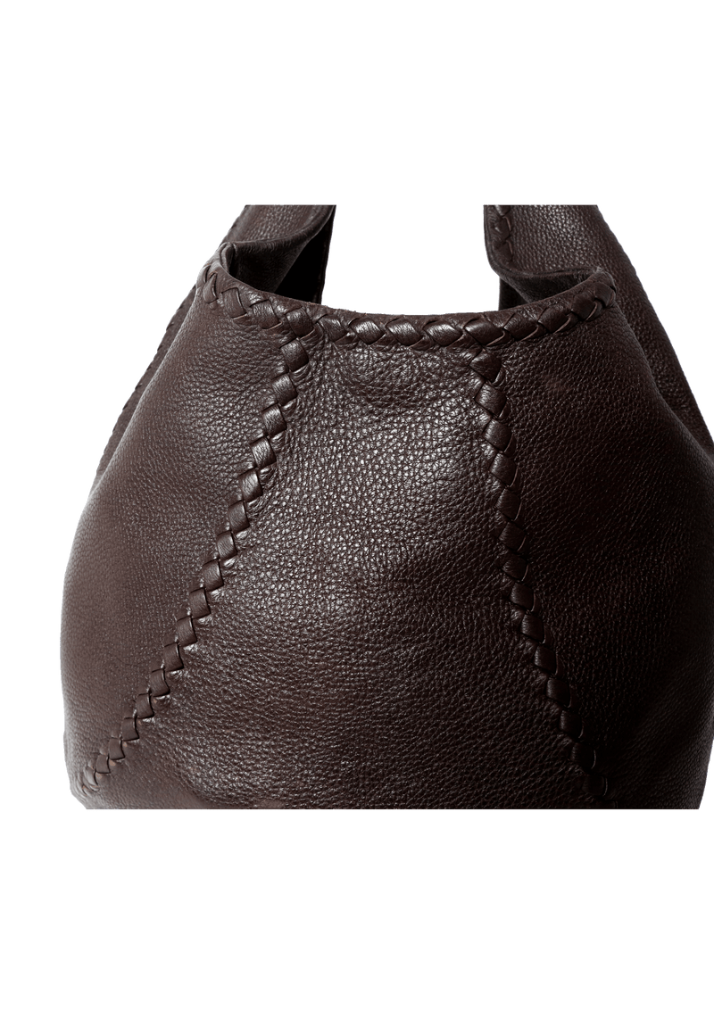 Bottega Veneta Cervo Leather Loop Hobo Bag