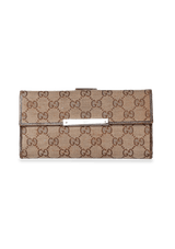 GG CANVAS CONTINENTAL WALLET