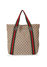 GG CANVAS LARGE TOTE