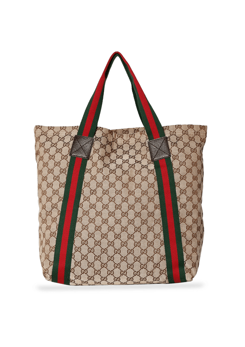 GG CANVAS LARGE TOTE