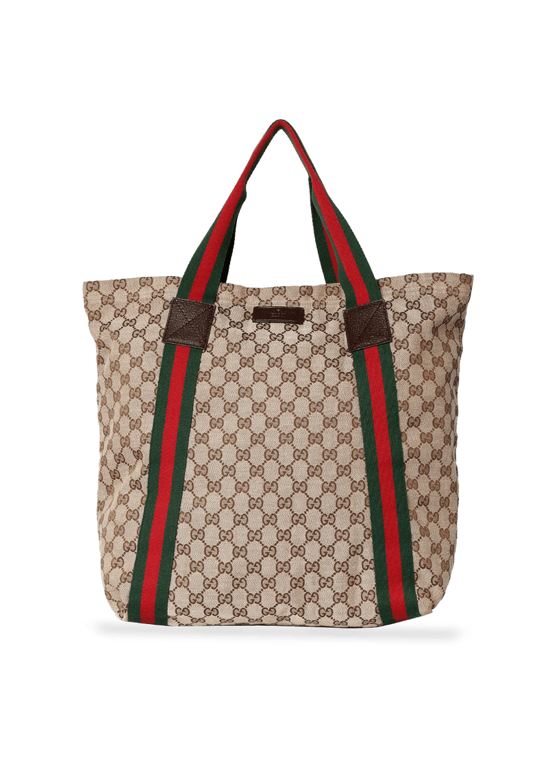 GG CANVAS LARGE TOTE