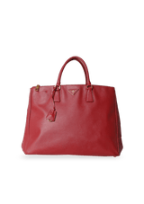 SAFFIANO DOUBLE ZIP GALLERIA
