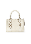 LOGO PATENT LEATHER BAG