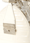 LOGO PATENT LEATHER BAG