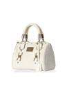 LOGO PATENT LEATHER BAG