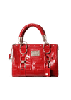 LOGO PATENT LEATHER BAG