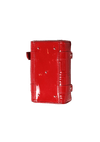 LOGO PATENT LEATHER BAG