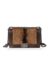 PONY HAIR SMALL BOY BAG