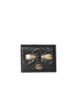 GG MARMONT ANIMAL STUDS CARD CASE