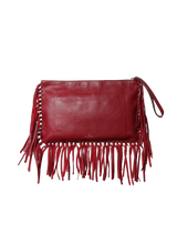FRINGE ZIP POUCH