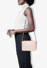 LEATHER CROSSBODY BAG