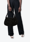 SUEDE SHOULDER BAG
