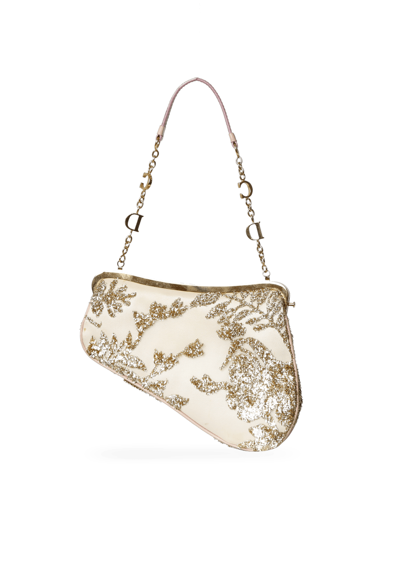EMBROIDERED SATIN SADDLE LIMITED EDITION