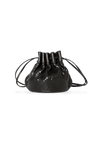 MINI LEATHER DRAWSTRING BAG