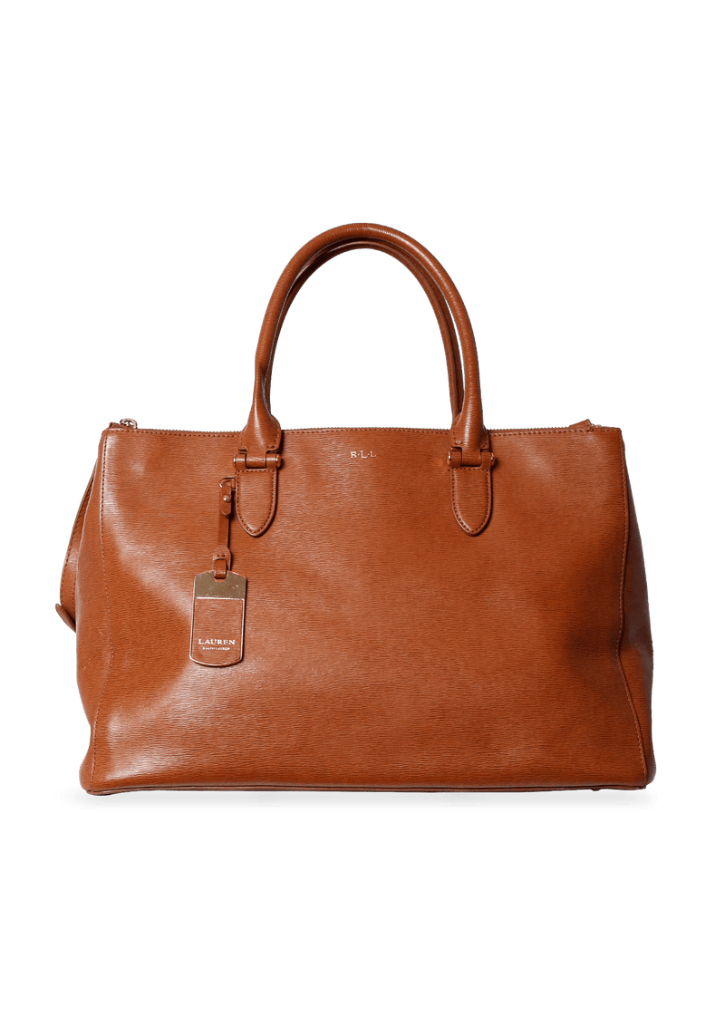 LEATHER TOTE BAG