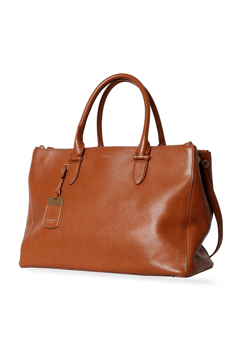 LEATHER TOTE BAG