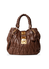MATELASSÉ LEATHER
