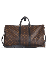 MONOGRAM MACASSAR KEEPALL BANDOULIÈRE 55