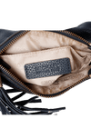 TEXTURED LEATHER CROSSBODY BAG
