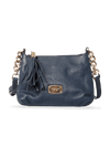TEXTURED LEATHER CROSSBODY BAG