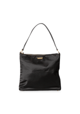 SATIN BLACK BAG