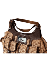 LEATHER-TRIMMED DIORISSIMO