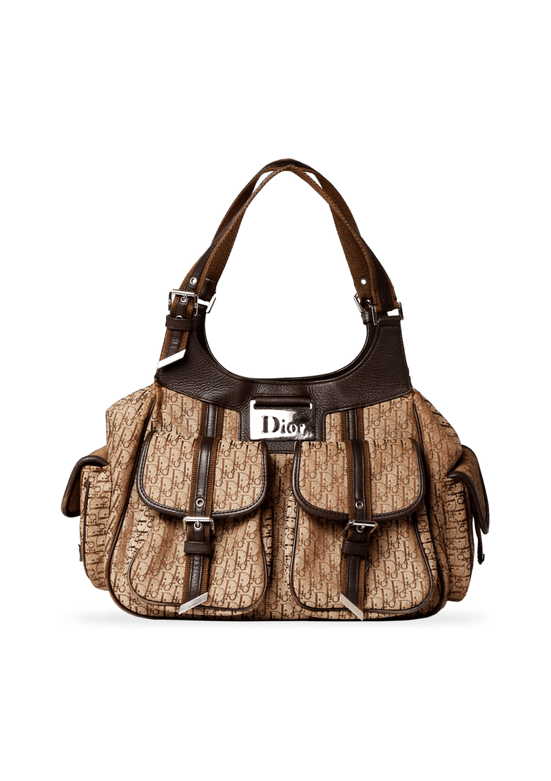 LEATHER-TRIMMED DIORISSIMO