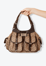 LEATHER-TRIMMED DIORISSIMO