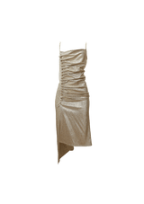 METALLIC MIDI DRESS 38