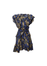 PRINTED MINI DRESS 36
