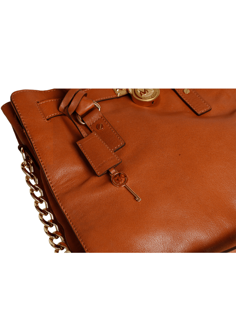 LEATHER HAMILTON SATCHEL