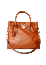 LEATHER HAMILTON SATCHEL