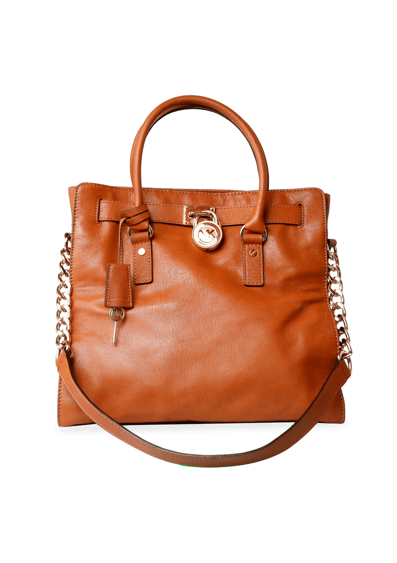 LEATHER HAMILTON SATCHEL