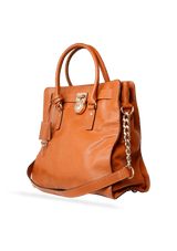 LEATHER HAMILTON SATCHEL