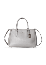 DOUBLE ZIP SATCHEL