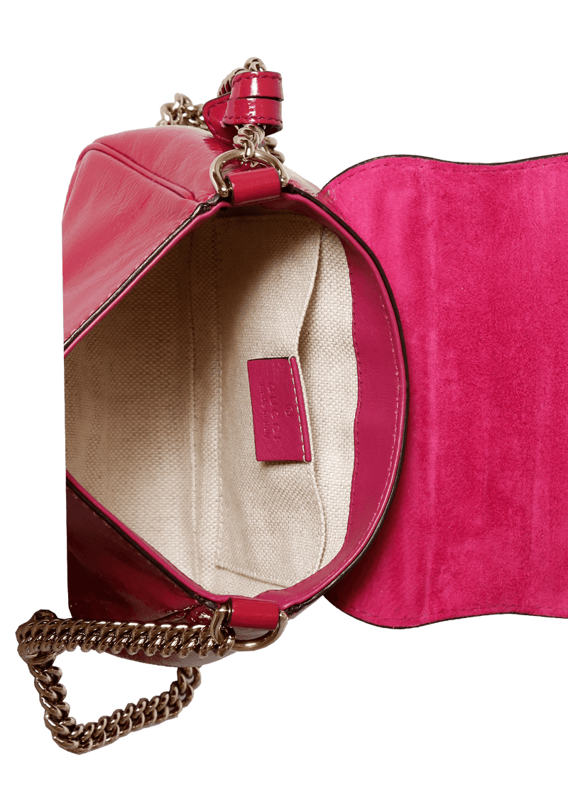 SMALL SOHO CHAIN FLAP BAG