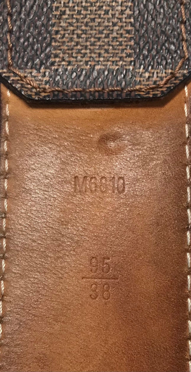 Cinto Louis Vuitton original Neo Inventeur marrom masculino