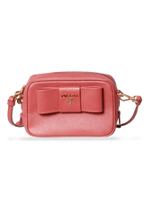 SAFFIANO FIOCCO BOW BAG