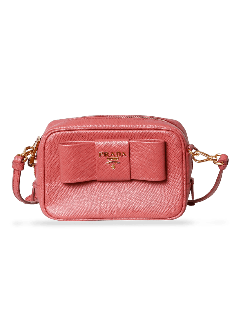 SAFFIANO FIOCCO BOW BAG