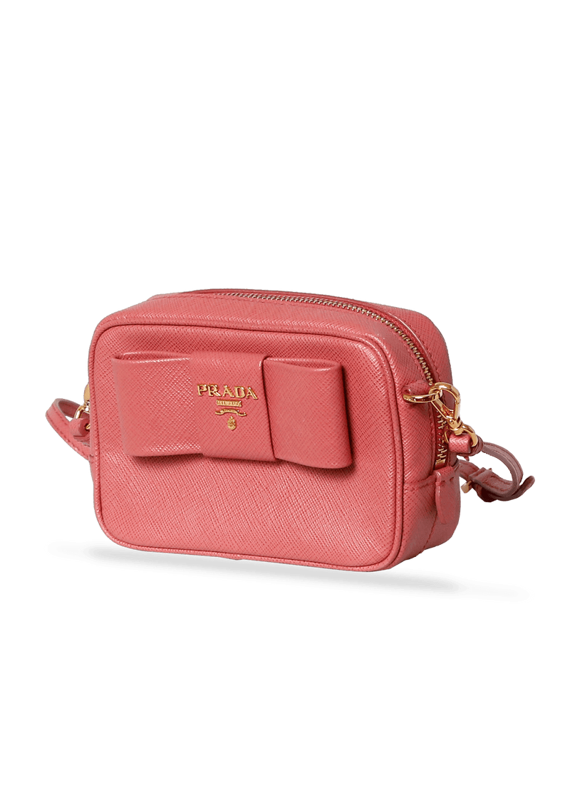 SAFFIANO FIOCCO BOW BAG