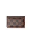 DAMIER ÉBÈNE CARD HOLDER