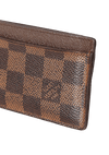 DAMIER ÉBÈNE CARD HOLDER