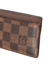 DAMIER ÉBÈNE CARD HOLDER