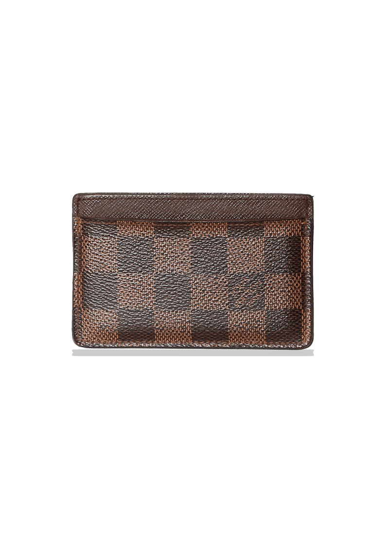 DAMIER ÉBÈNE CARD HOLDER