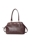 SMALL CANVAS DOUBLE ZIP BAG
