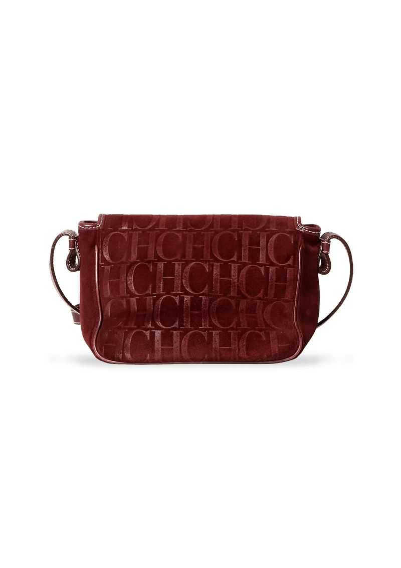 MONOGRAM LEATHER CROSSBODY