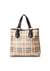 HAYMARKET CHECK TOTE