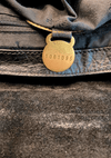 ALEXA LEATHER SATCHEL MULBERRY PRETA ORIGINAL