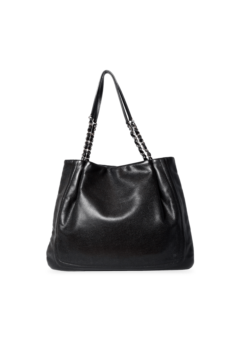 TIMELESS CC PLEATED TOTE