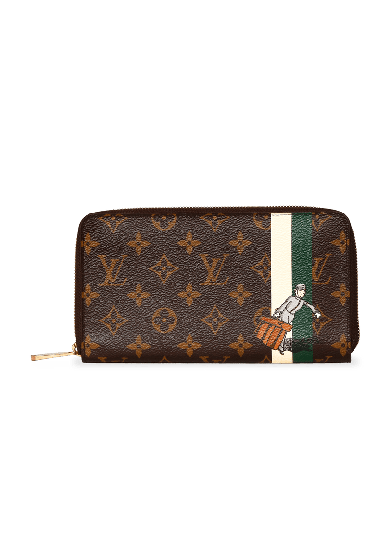 MONOGRAM ZIPPY WALLET